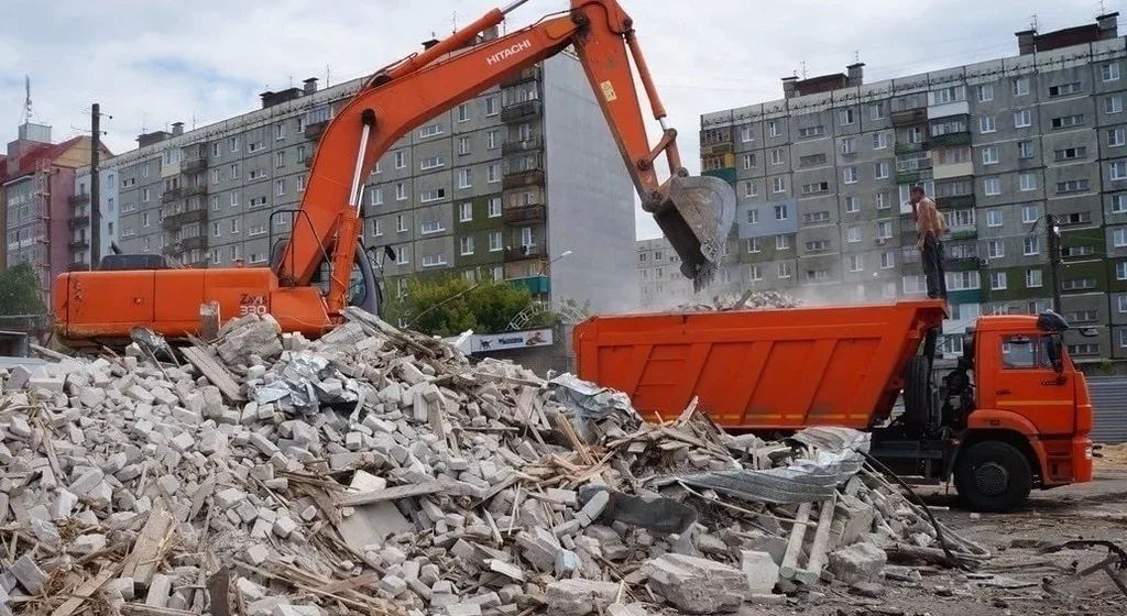 Профессиональный вывоз строительного мусора в Малоярославце в октябре