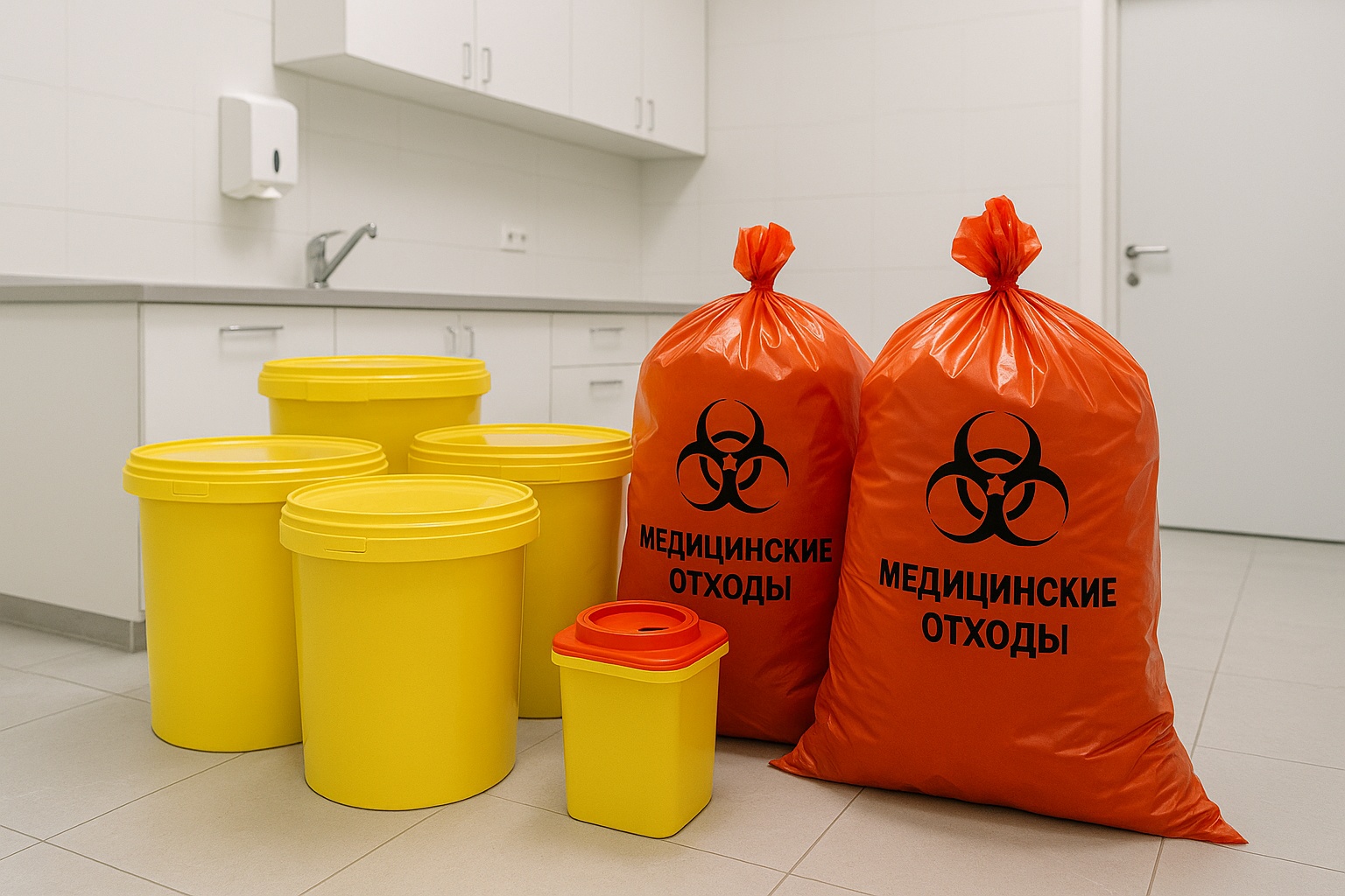 Утилизация медицинских и биологических отходов в Малоярославце – вывоз, сбор, лицензия, цены от 12 руб. – ПроМусор